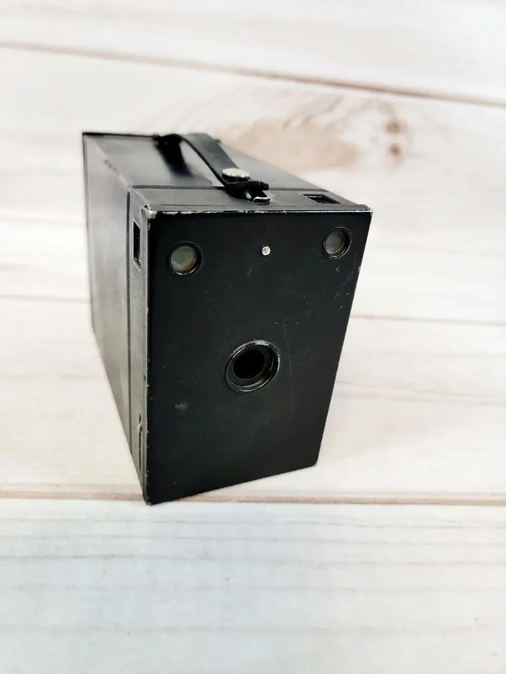 Kodak Hawk-Eye No. 2 Model Box Camera 520 Film Vintage, Black